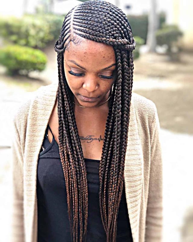 Stunning Lemonade Braids