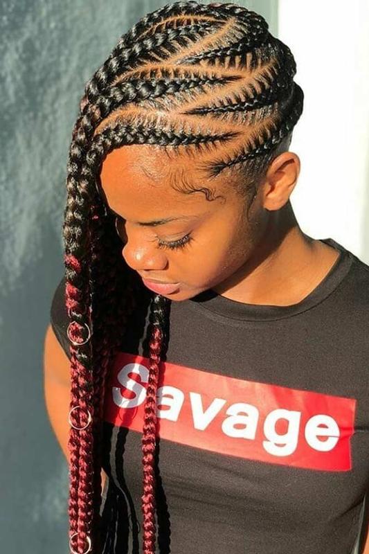 Sleek Lemonade Braids