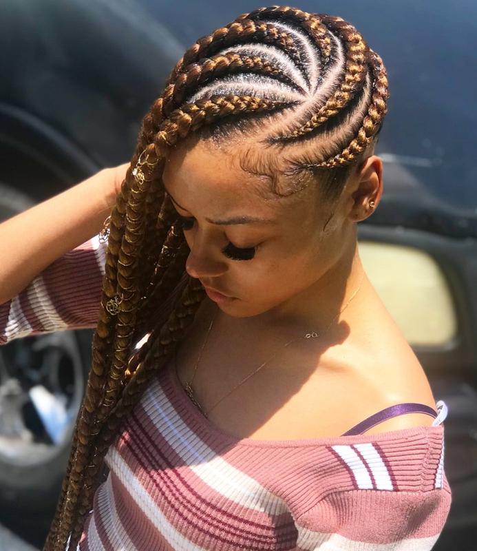 Gorgeous Lemonade Braids