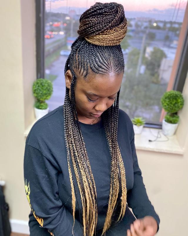 Tribal braids with a twist