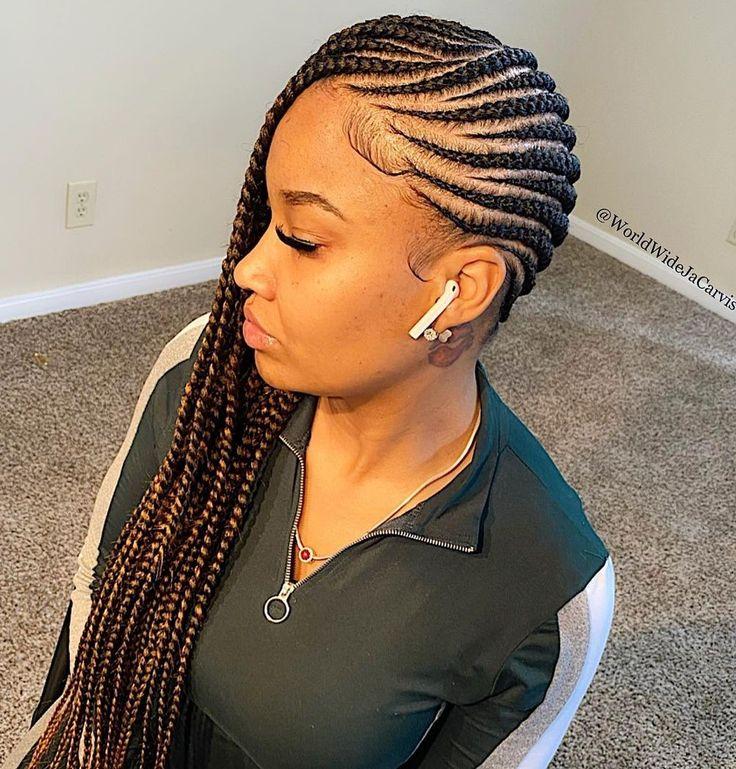 Stylish Lemonade Braids