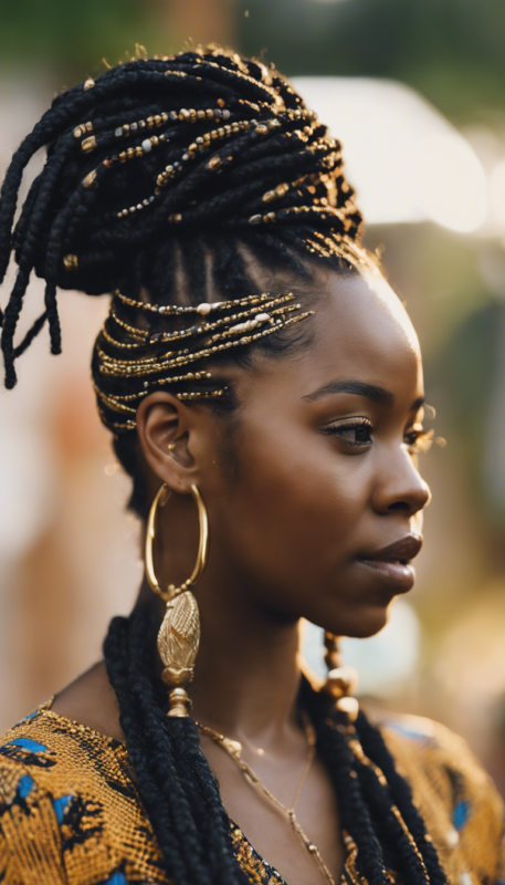 Stunning tribal braids