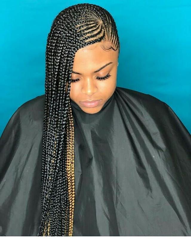 Stylish Lemonade Braids