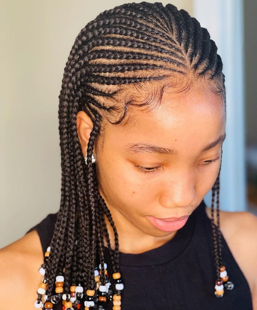 Elegant tribal braids