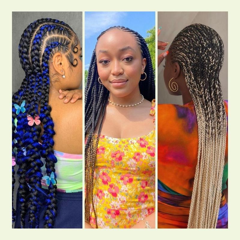 Gorgeous Lemonade Braids