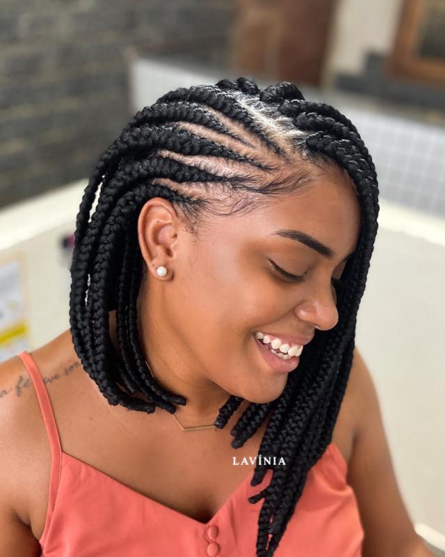 Gorgeous medium box braids