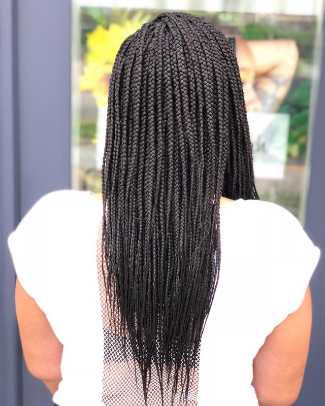 Beautiful Small Box Braids