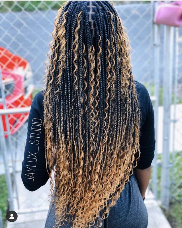 Small box braids