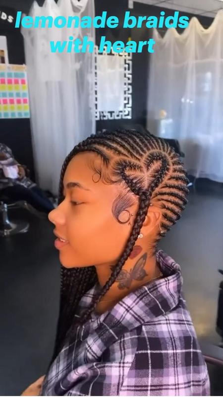 Side lemonade braids