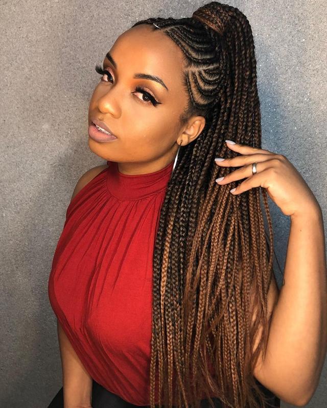 Elegant Tribal Braids