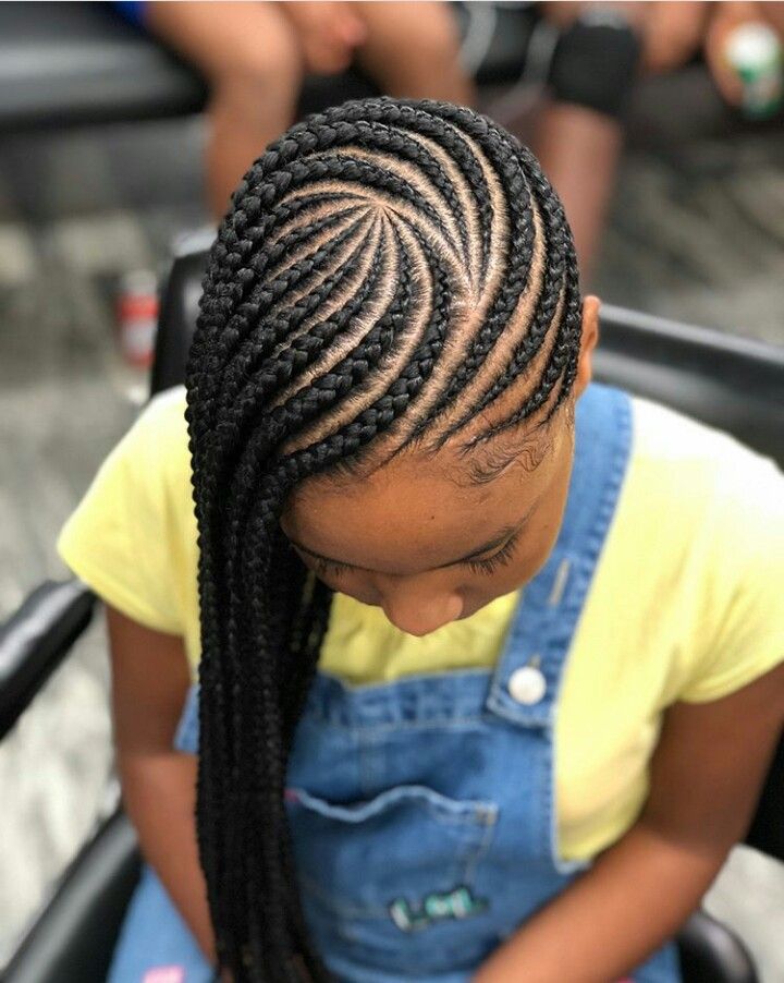 Side Lemonade Braids