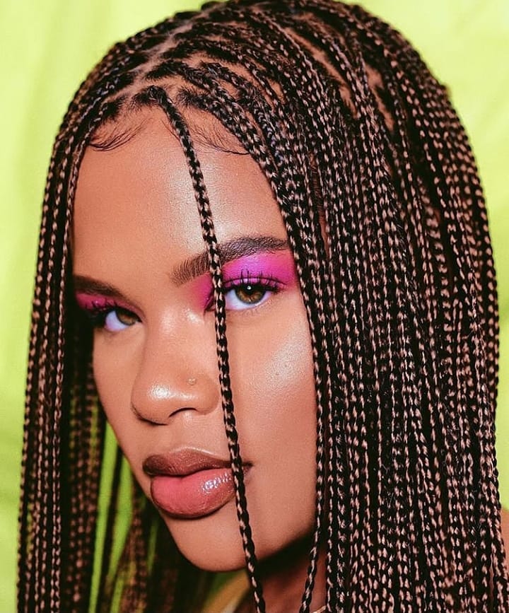 Small box braids