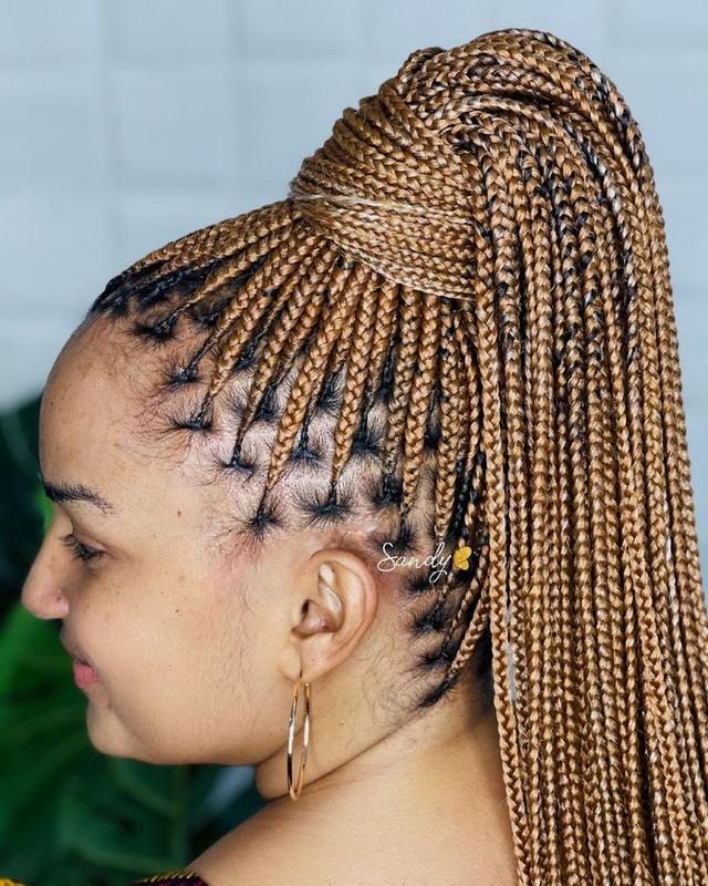 Protective Style: Knotless Braids