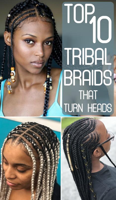 Bold and Beautiful Tribal Braids