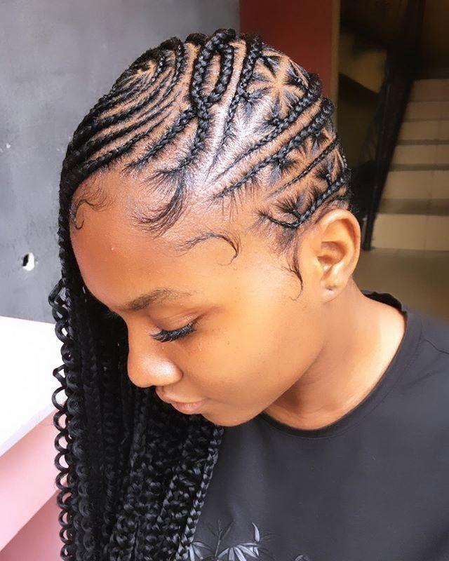 Side lemonade braids