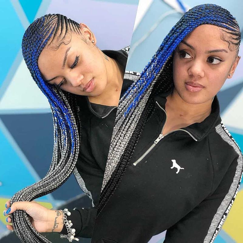 Stunning Lemonade Braids