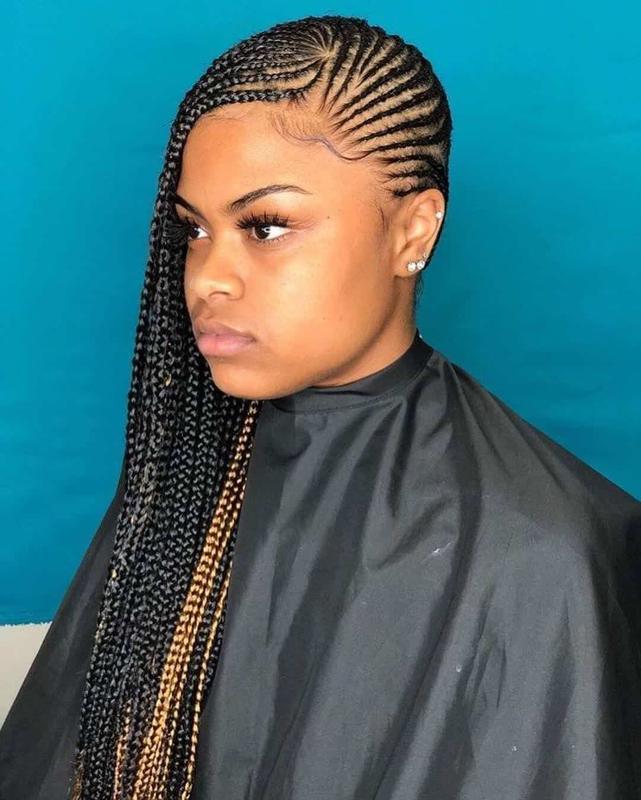 Side lemonade braids