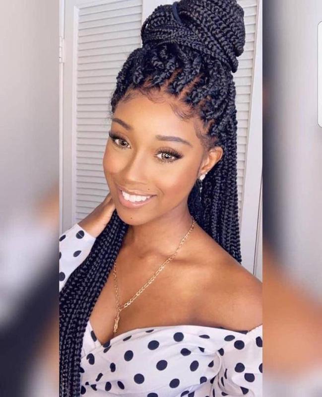 Gorgeous medium box braids