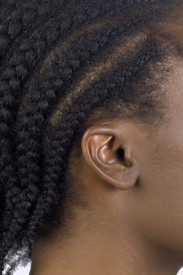 Stylish trending cornrows