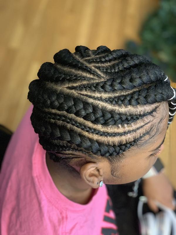 Side lemonade braids