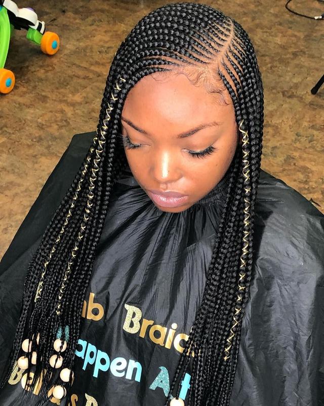 Tribal braids and twists