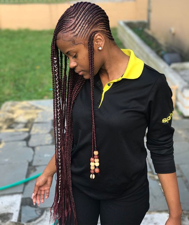 Side Lemonade Braids