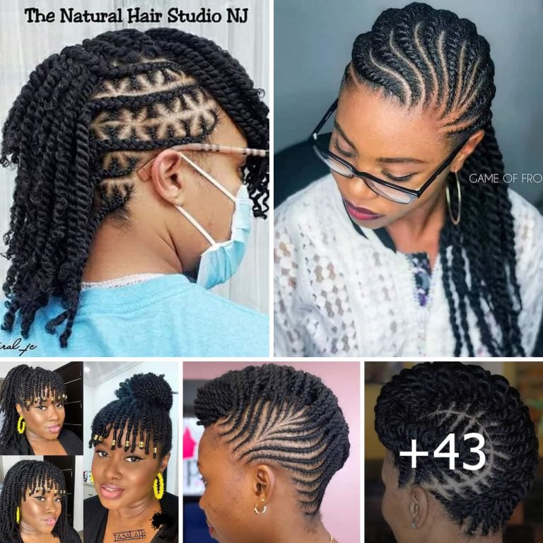 Tribal braids with beads