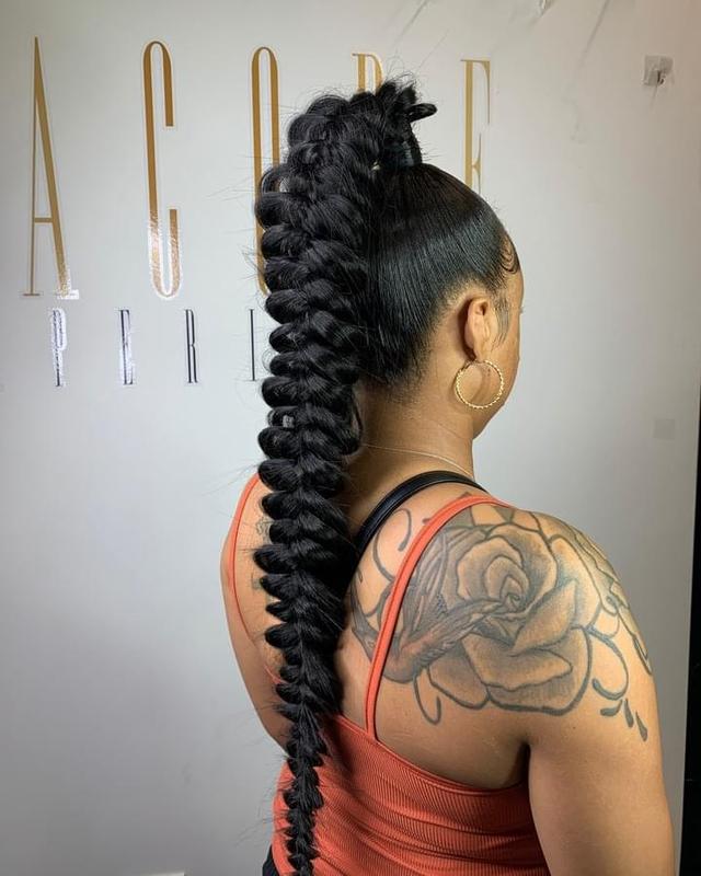 Butterfly braids beauty