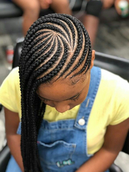 Side lemonade braids