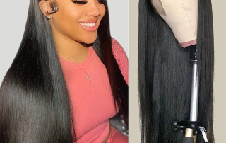 What is a lace front wig?