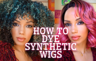 How to Dye a Synthetic Wig