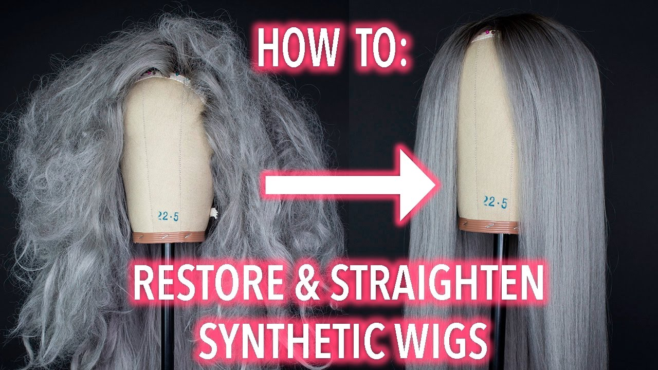 How to Straighten a Wig