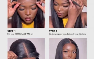 How to Apply and Style Wigs